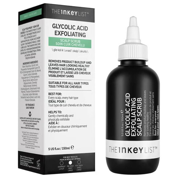 The INKEY List Glycolic Acid Exfoliating Scalp Scrub 150ml - NIB - Picture 2 of 5